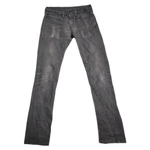 Levi’s Jeans Mens 32x36 Grey 511 Slim Fit Rigid Denim